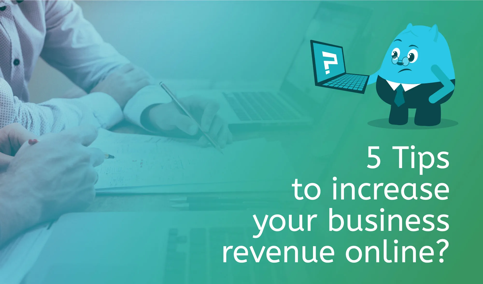 Title card: 5 tips to increase your business revenue online