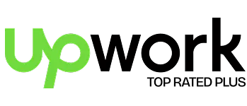 Upwork Top Rated Plus logo